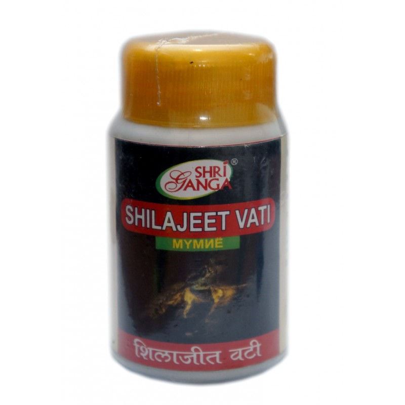 Шиладжит, Шри Ганга (Shilajit, Sri Ganga) 300 таб - 100 грамм - купить ...