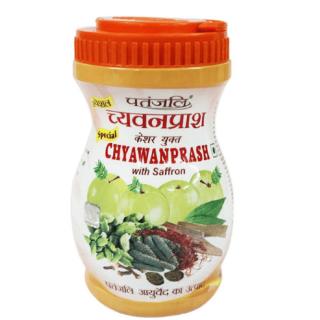Чаванпраш з шафраном, Патанджалі (Chyawanprash wih Saffron, Patanjali) 1кг