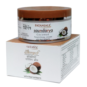 Питательный крем для лица с кокосом Саундарья, Патанджали (Saundarya Сoconut Nourishing cream, Patanjali) 50 гр