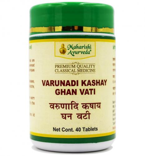 Варунади кашая гханавати, Махариши Аюрведа (Varunadi Kashay Ghan Vati, Maharishi Ayurveda) 40таб - 1 Варунади кашая гханавати, Махариши Аюрведа (Varunadi Kashay Ghan Vati, Maharishi Ayurveda) 40таб - 1