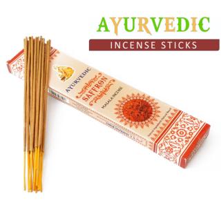 Благовония Шафран (Ayurvedic, Saffron) 15 грамм