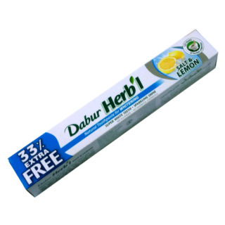 Зубна паста сіль і Лимон, Дабур (Toothpaste Salt &amp; Lemon, Dabur) 80 гр  