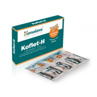 Кофлет льодяники з імбиром і медом, Хімалая (Koflet-H Ginger and Honey,Himalaya) 6 шт