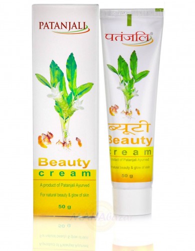 Крем Бьюти, для сияющей кожи лица, Патанджали (Beauty Cream, Patanjali) 50 g, - 1