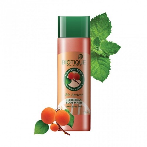 Био Абрикос гель д/душа (Biotique, Bio apricot shower gel), 190 мл - 1