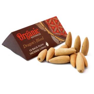 Благовония конусы для Backflow, Organic Goodness, Кровь дракона, 27 грамм