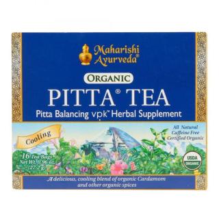 Чай Пітта органік, Махаріши Аюрведа (Pitta Tea, Maharishi Ayurveda) 16 пак