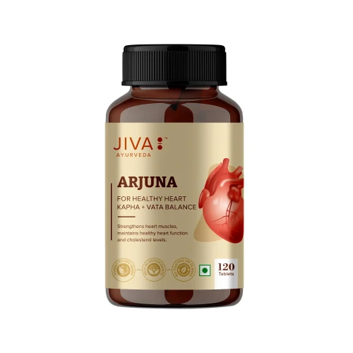 Арджуна, Джива Аюрведа (Arjuna tab, Jiva Ayurveda) 120 таб, до 08/27 - 1