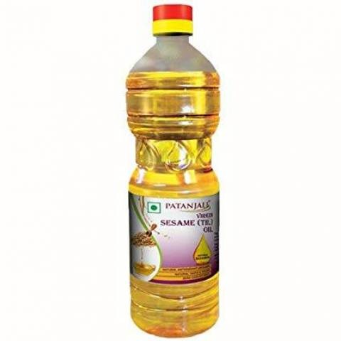 Кунжутне олія, Патанджалі (Sesame Oil, Patanjali) 500 мл - 1