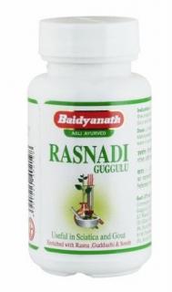 Раснаді гуггул, Бадьянатх при пошкодженні суглобів (Rasnadi guggul, Baidyanath) 80 таб