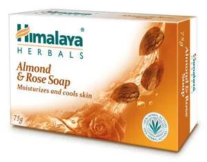 Мыло Миндаль и Роза, Хималая (Soap Almond and Rose, Himalaya) 75 гр
