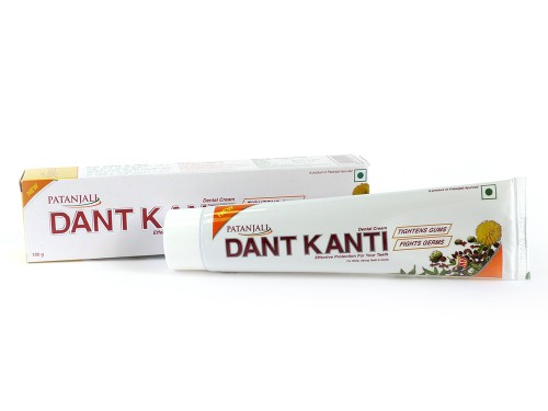 Зубна паста Дант Канті, Патанджалі (Toothpaste Dant Kanti, Patanjali) 200 гр - 1