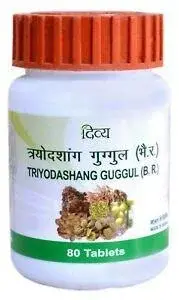 Трайодашанга Гуггул, Патанджалі (Trayodashang Guggulu, Patanjali) 80 таб