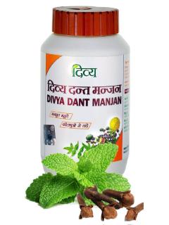 Зубний порошок Дант Манжан, Патанджалі (Dant Manjan Tooth Powder, Divya Patanjali) 100 гр 
