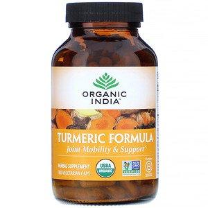 Куркума, Органік Індія (Turmeric Formula Organic India) 60 кап