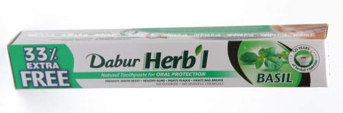 Зубна паста базилік, Дабур (Тoothpaste Basil, Dabur) 100 гр - 1 Зубна паста базилік, Дабур (Тoothpaste Basil, Dabur) 100 гр - 1